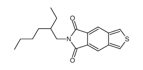 6-(2-ethylhexyl)thieno[3,4-f]isoindole-5,7-dione结构式