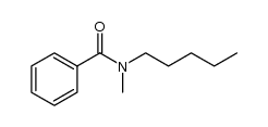 N-methyl-N-pentylbenzamine结构式
