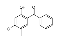 (4-chloro-2-hydroxy-5-methylphenyl)-phenylmethanone结构式