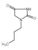 1-N-丁基乙内酰脲结构式
