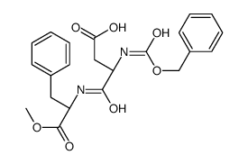 1-methyl 3-phenyl-N-[N-[(phenylmethoxy)carbonyl]-L-alpha-aspartyl]-L-alaninate结构式