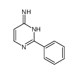 2-苯基-4-氨基嘧啶结构式