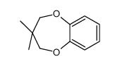 3,3-Dimethyl-3,4-dihydro-2H-1,5-benzodioxepine结构式