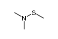 N,N-dimethylmethane sulfenamide结构式