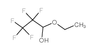 1-ethoxy-2,2,3,3,3-pentafluoropropan-1-ol结构式