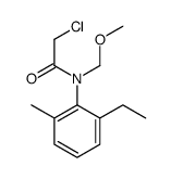 2-chloro-N-(2-ethyl-6-methylphenyl)-N-(methoxymethyl)acetamide结构式
