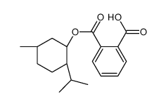 (-)-单-(1R)-薄荷基邻苯二甲酸酯结构式