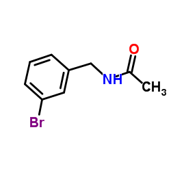 N-(3-Bromobenzyl)acetamide结构式