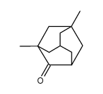 1,5-Dimethyl-2-adamantanone结构式