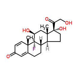 异氟泼尼松结构式