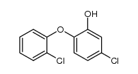 5-chloro-2-(2-chloro-phenoxy)-phenol结构式