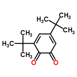3,5-二叔丁基邻苯醌结构式