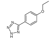 5-(4-ethoxyphenyl)-2H-tetrazole结构式