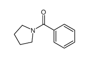 N-BENZOYL PYRROLIDINE结构式