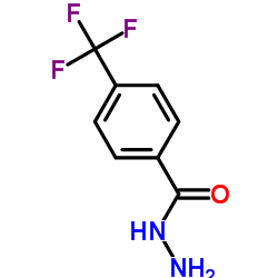 4-(三氟甲基)苯甲酰肼结构式