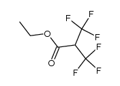 &alpha;-hydrohexafluoroisobutyric acid ethyl ester结构式