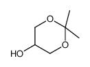 4,4-二甲基-3,5-二噁环己醇结构式