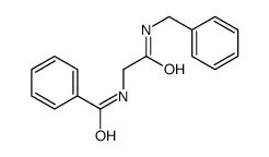 N-[2-(benzylamino)-2-oxoethyl]benzamide结构式