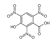 3-hydroxy-2,4,6-trinitrobenzoic acid结构式