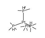 tetrakis(trimethylphosphine)platinum(0)结构式