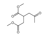 dimethyl 2-(2-oxopropyl)butanedioate结构式
