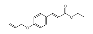 ethyl 3-(4-(allyloxy)phenyl)acrylate结构式