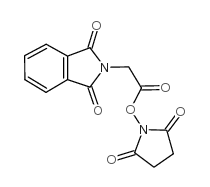 邻苯二甲酰甘氨酸羟基琥珀酰亚胺酯结构式