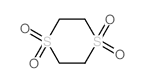 1,4-dithiane 1,1,4,4-tetraoxide结构式
