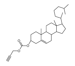 胆固醇2-丙炔基-1-YL碳酸酯结构式