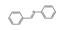 N-(phenylmethylene)benzenamine结构式