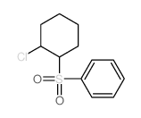 Benzene,[[(1R,2R)-2-chlorocyclohexyl]sulfonyl]-, rel-结构式