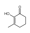 2-hydroxy-3-methyl-2-cyclohexen-1-one结构式