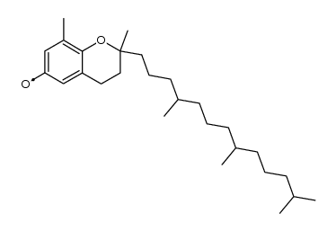 δ-chromanoxyl radical结构式