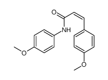 (E)-N,3-bis(4-methoxyphenyl)prop-2-enamide结构式