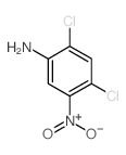 2,4-二氯-5-硝基-苯基胺结构式
