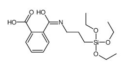 2-(3-triethoxysilylpropylcarbamoyl)benzoic acid结构式