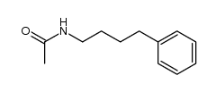 N-(4-phenylbutyl)acetamide结构式