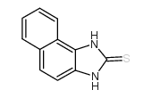 2H-NAPHTH[1,2-D]IMIDAZOLE-2-THIONE, 1,3-DIHYDRO-结构式