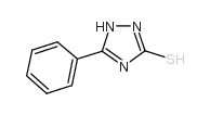 3-苯基-1,2,4-三唑-5-硫醇水合物结构式