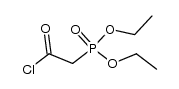 chlorocarbonylmethylphosphonic acid diethyl ester结构式