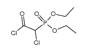 (chloro-chlorocarbonyl-methyl)-phosphonic acid diethyl ester结构式
