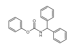 Phenyl N-(benzhydryl)carbamate结构式