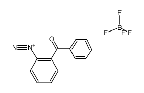 2-benzoylbenzenediazonium tetrafluoroborate结构式