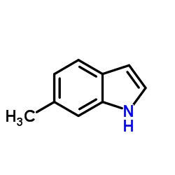 6-甲基吲哚结构式