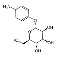 4-氨基苯基-alpha-D-吡喃甘露糖苷结构式