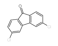 3,6-dichlorofluoren-9-one结构式