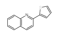 2-thiophen-2-ylquinoline结构式