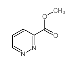3-甲酸甲酯哒嗪结构式