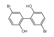 5,5'-dibromo-2,2'-dihydroxy-biphenyl结构式
