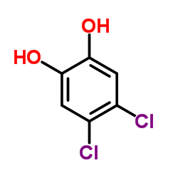 4,5-二氯儿茶酚结构式